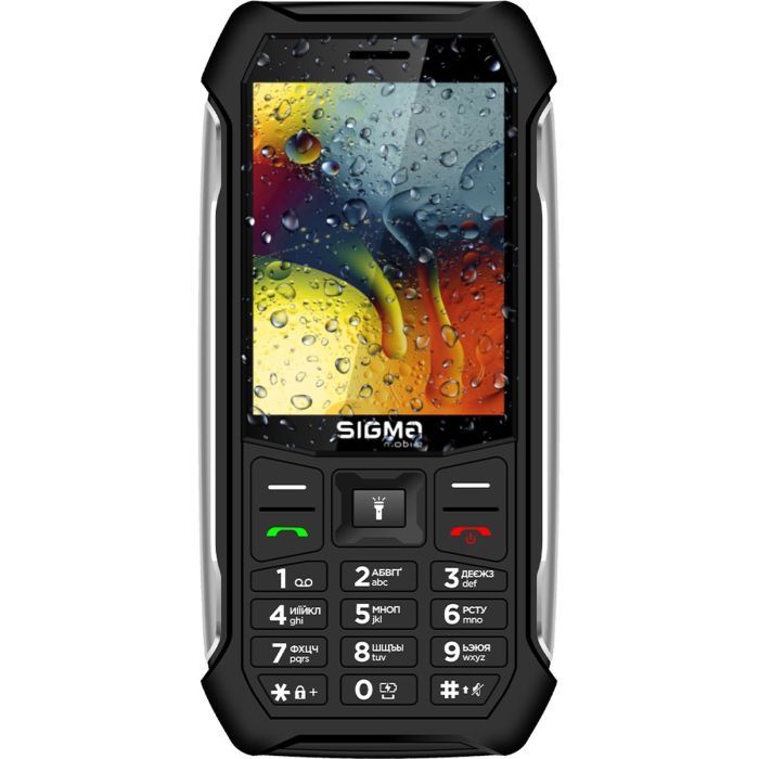 Мобильный телефон Sigma X-style 323 RAIN Black (4827798885710) изображение 2