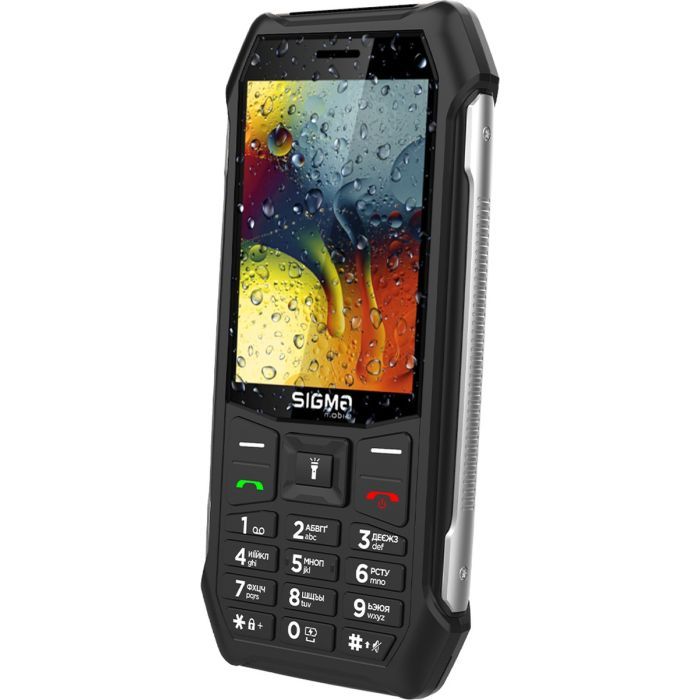 Мобильный телефон Sigma X-style 323 RAIN Black (4827798885710) изображение 4