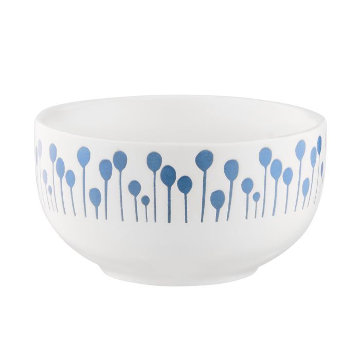 Салатник Ardesto Piera 600мл, кераміка, білий (AR3102)