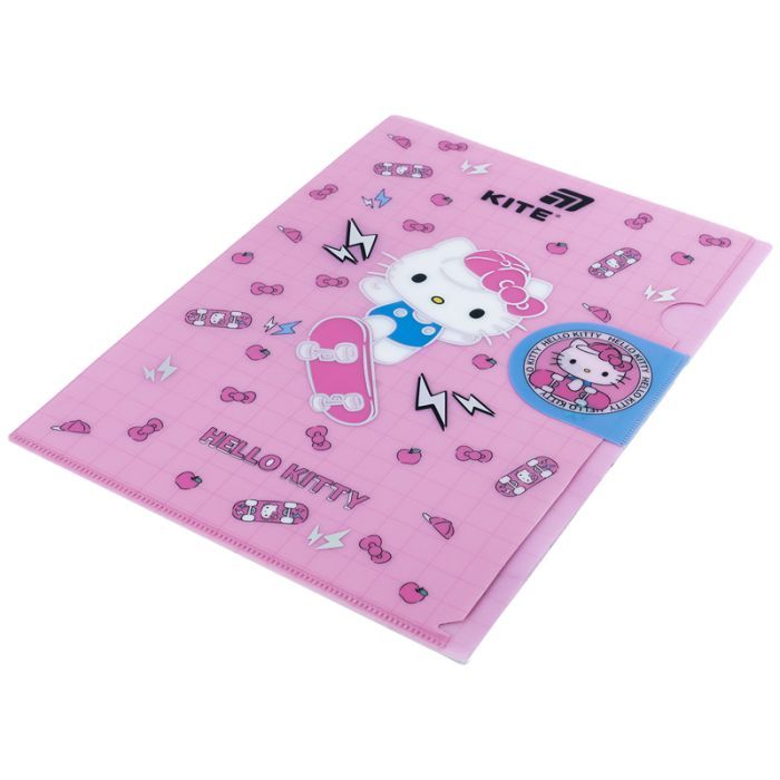 Папка - куточок Kite із клапаном A4 Hello Kitty- 4 (HK25-248-4) зображення 2