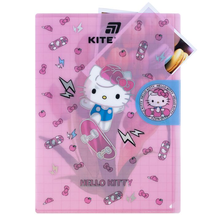 Папка - куточок Kite із клапаном A4 Hello Kitty- 4 (HK25-248-4) зображення 5