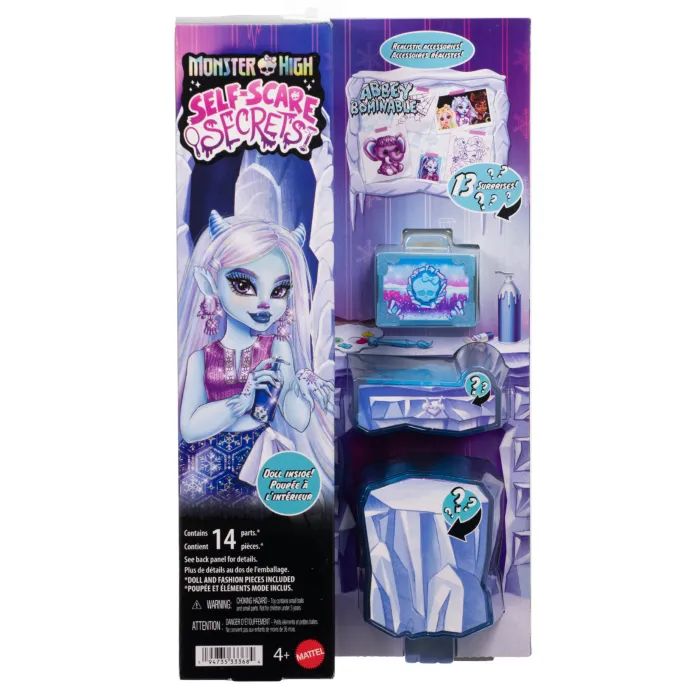 Кукла Monster High сюрприз Тайные ритуалы красоты Эбби (JHK44)