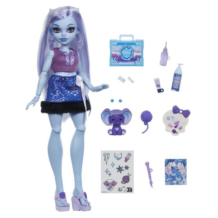 Кукла Monster High сюрприз Тайные ритуалы красоты Эбби (JHK44) изображение 2