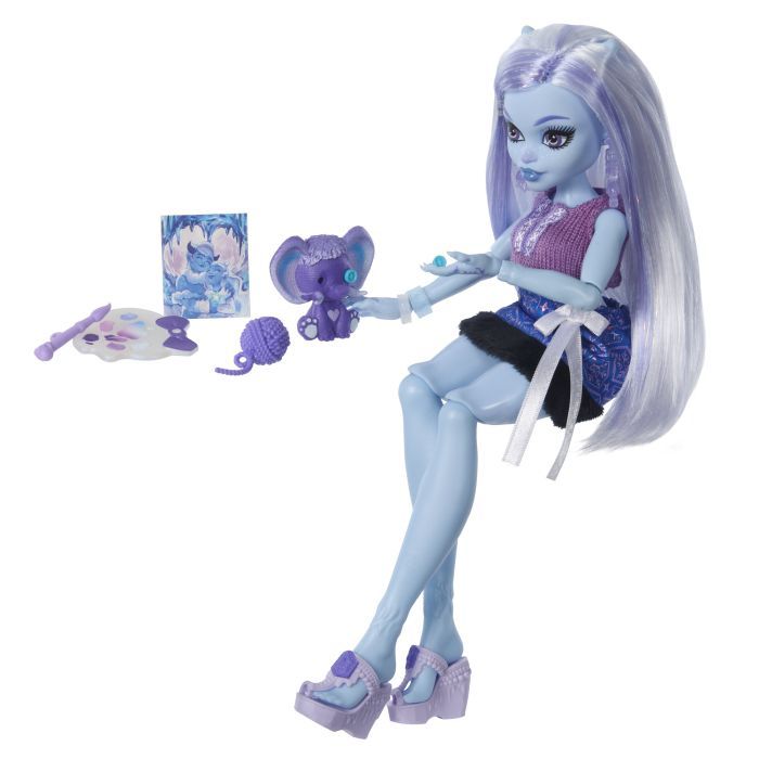 Кукла Monster High сюрприз Тайные ритуалы красоты Эбби (JHK44) изображение 4