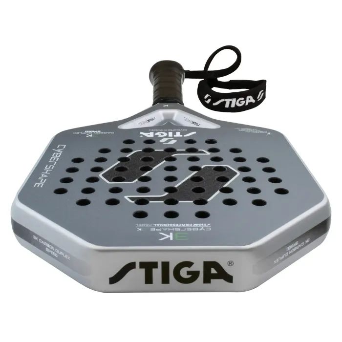 Ракетка для падел тенісу Stiga Racket 3K Cybershape 2V (2202-1522-03) (932053) зображення 4