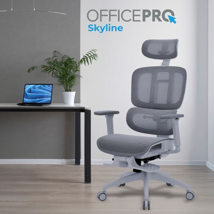Офісне крісло OfficePro Skyline OC750-B-B-B (OC750-B-B-B) зображення 8