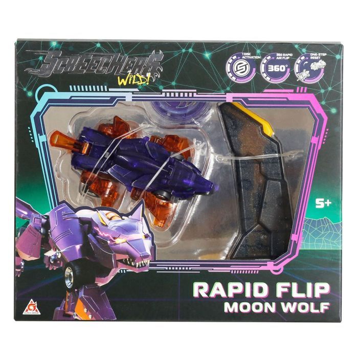 Трансформер Screechers Wild ! S5 L0.5 V2 - Мун Вулф (KS686103B) изображение 3