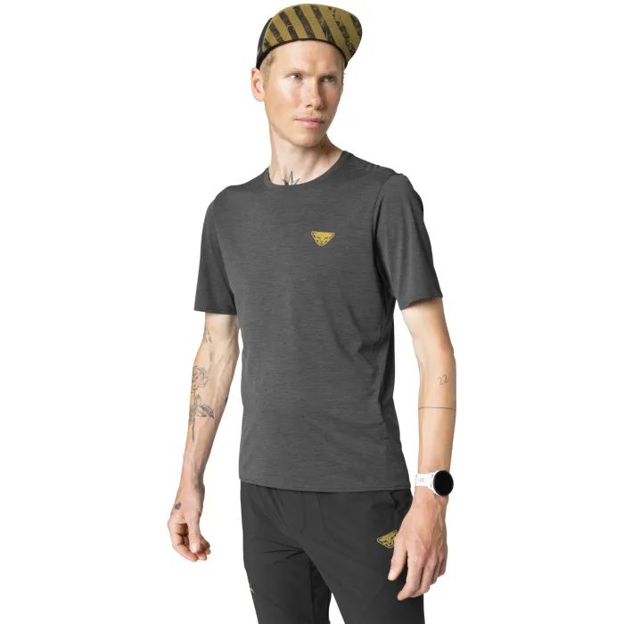 Футболка Dynafit Trail T-Shirt Mns 71914 0911 - L - чорний (016.002.2768)