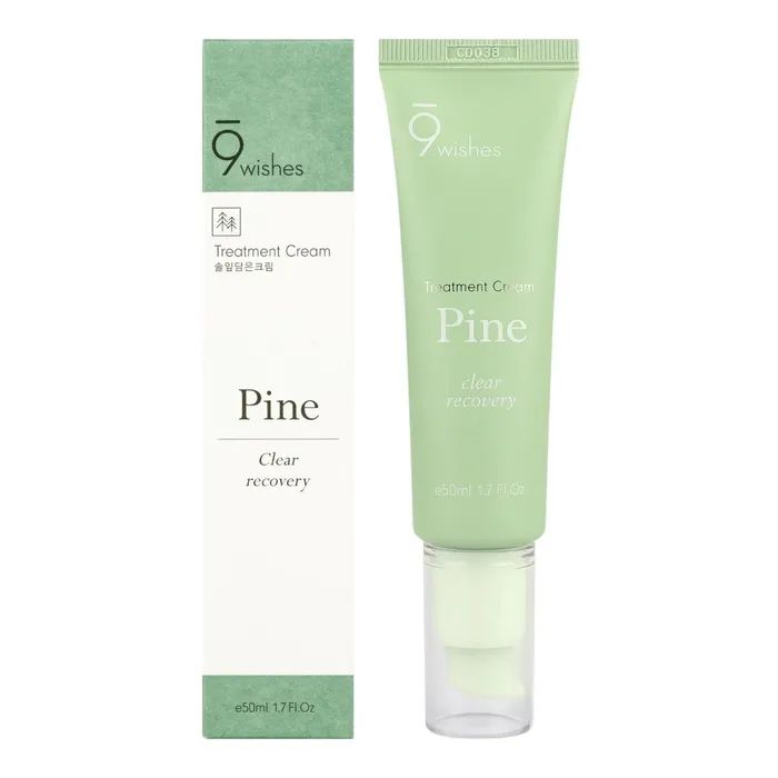 Крем для лица 9Wishes Pine Treatment Успокаивающий 50 мл (8809429958112)