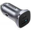 Зарядное устройство Ugreen 1xUSB-C + 1xUSB 30W car adapter CD130 black (40858) изображение 2