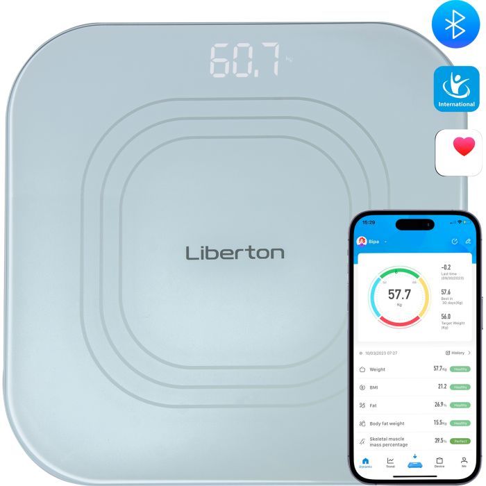 Весы напольные Liberton LBS-0814 Smart
