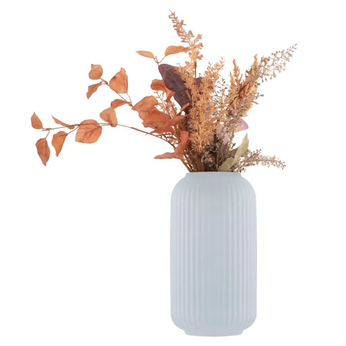 Ваза Ardesto Loreto, 12.2х21.5см, порцеляна, білий (AR3817W) зображення 4