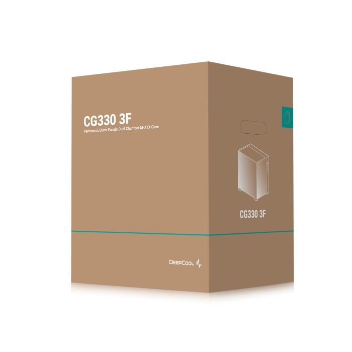 Корпус для ПК Deepcool CG330 3F Black (R-CG330-BKNGM3-G) изображение 11