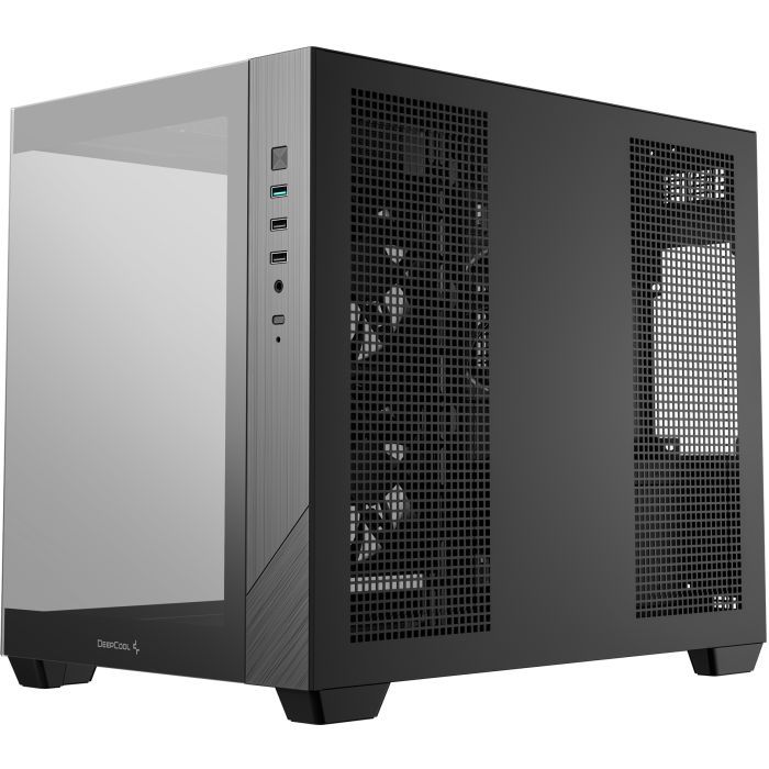Корпус для ПК Deepcool CG330 3F Black (R-CG330-BKNGM3-G) изображение 3