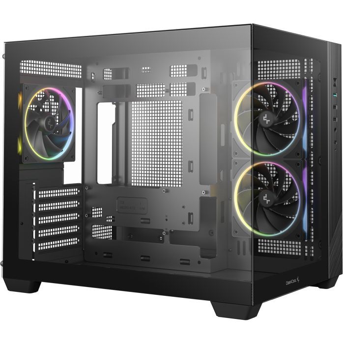 Корпус для ПК Deepcool CG330 3F Black (R-CG330-BKNGM3-G) изображение 9