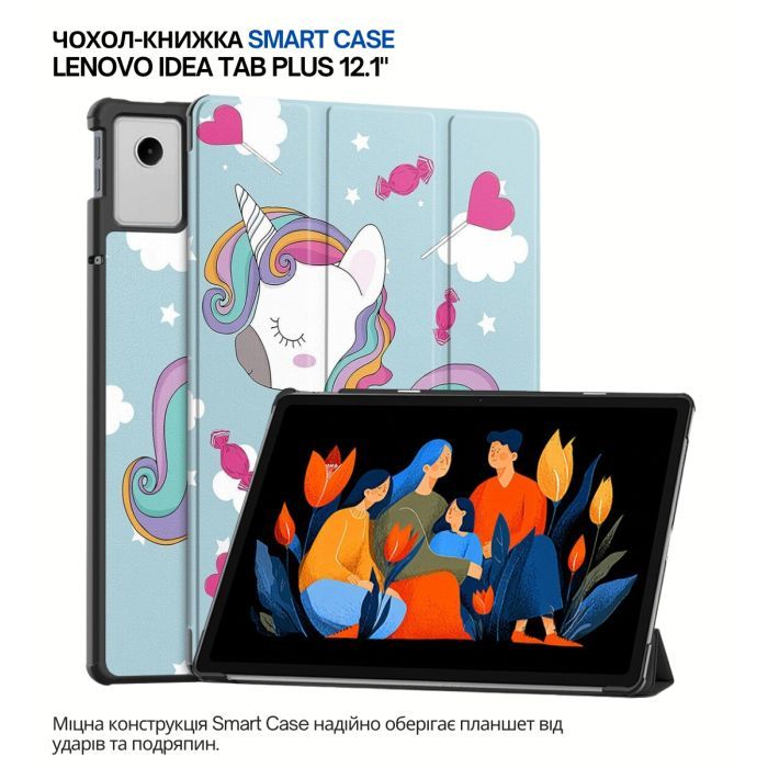 Чехол для планшета BeCover Smart Case Lenovo Idea Tab Plus 12.1" Red Wine (715085) изображение 8