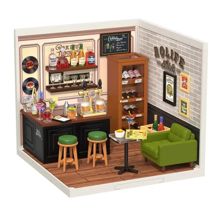 Конструктор Robotime Rolife 3D Бар Неспешное чаепитие (DW012)