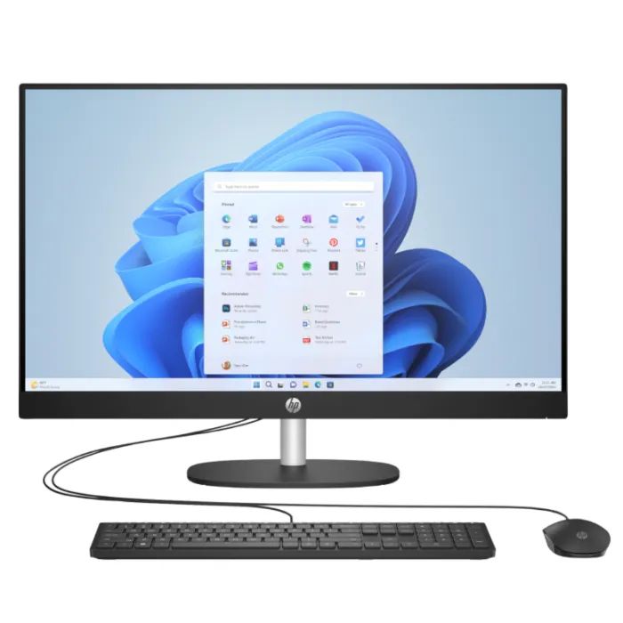 Компьютер HP 27-cr0036ua AiO / Ryzen5 7520U, 16, 1TB, Cam, кл+м (D3SB4EA)