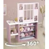 Игровой набор Smoby Интерактивная кухня Лофт с аксессуарами и звуковым эффектом, розовая (7600312602) изображение 6