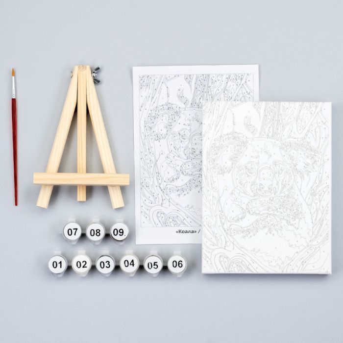 Картина по номерам Rosa Коала, 15х20см, з мольбертом (4823098548676) изображение 2