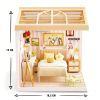 Конструктор Mini House румбокс серії Інтер'єр – Спальня (світло) (8004) зображення 6