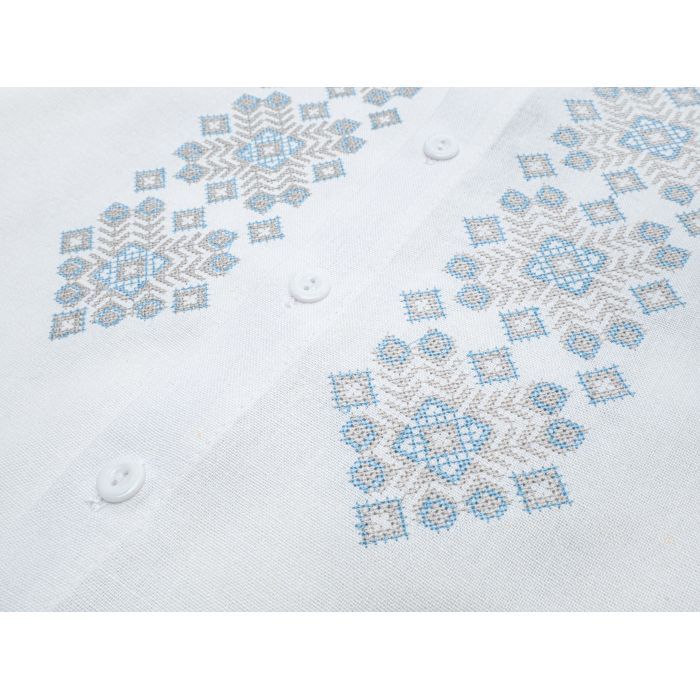 Рубашка детская Brilliant с вишивкой Обериг (24113-128B-white) изображение 3