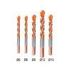 Набор сверл YOSO 4 шт, по бетону, кирпичу, дереву, керамической плитке, металлу (У6х8х10х12)