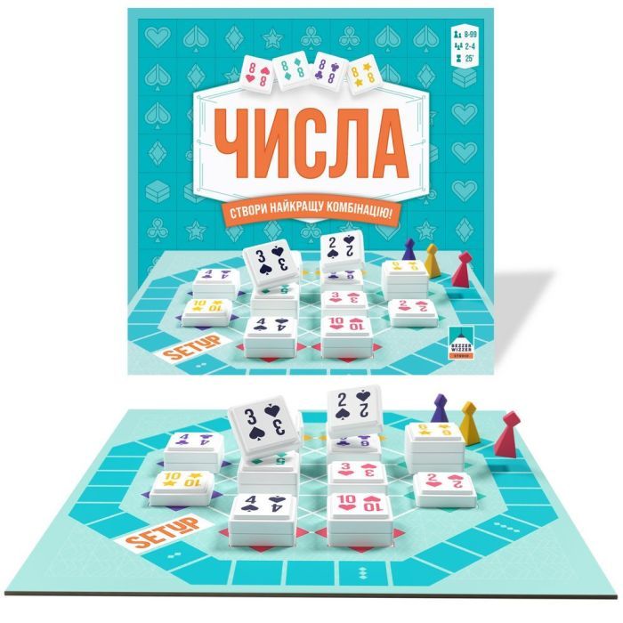 Настольная игра Бельвіль Asmodee Числа (BZZSET0101UA) изображение 3