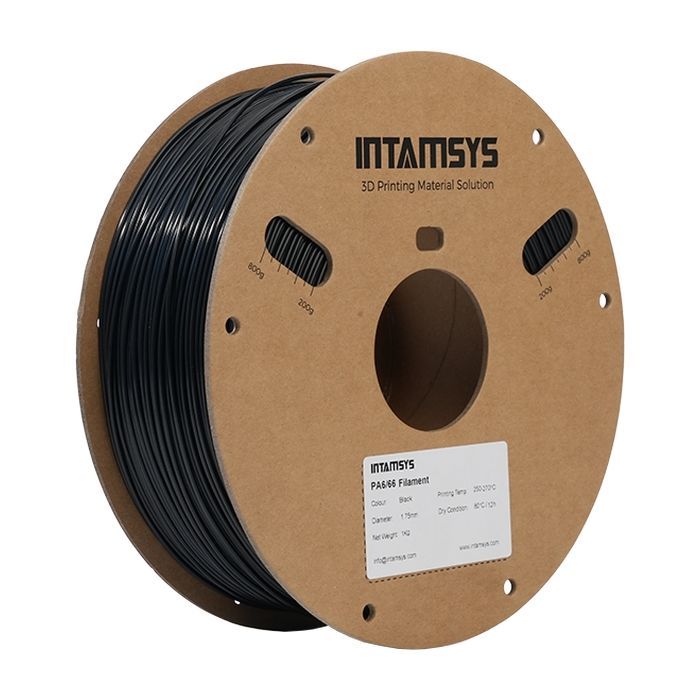 Пластик для 3D-принтера Intamsys PA6/66 1,75mm 1kg Black (1104-0001)