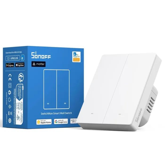 Умный выключатель Sonoff M5-2C-80W изображение 5