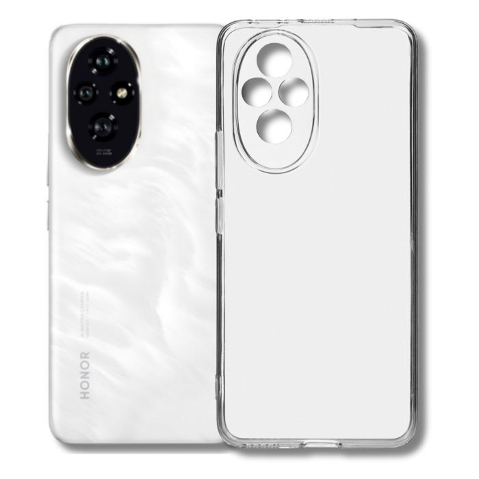 Чохол до мобільного телефона BeCover Honor 200 Transparent (714943)