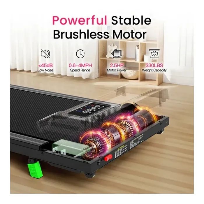 Беговая дорожка Akluer Walking Pad H03 з поручнем (P03B_Kit) изображение 3