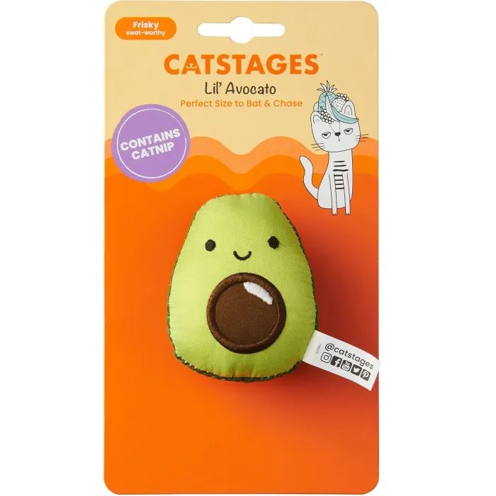 Игрушка для кошек Petstages Авокадо 6.5 см (0700603678407) изображение 5