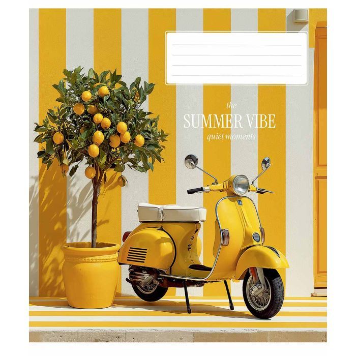 Зошит Школярик Summer 48 аркушів клітинка (048-3621K) зображення 2