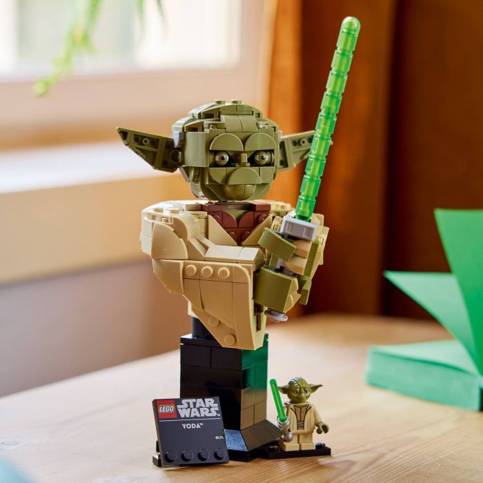 Конструктор LEGO Star Wars Бюст Йоды (75438) изображение 11