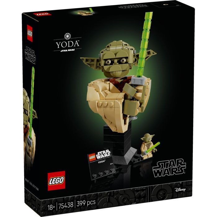 Конструктор LEGO Star Wars Бюст Йоды (75438)