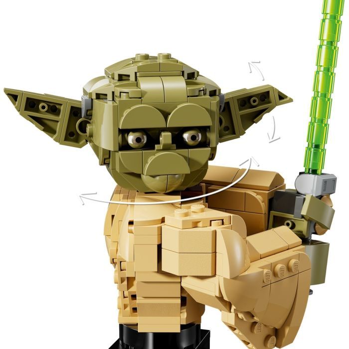 Конструктор LEGO Star Wars Бюст Йоды (75438) изображение 5