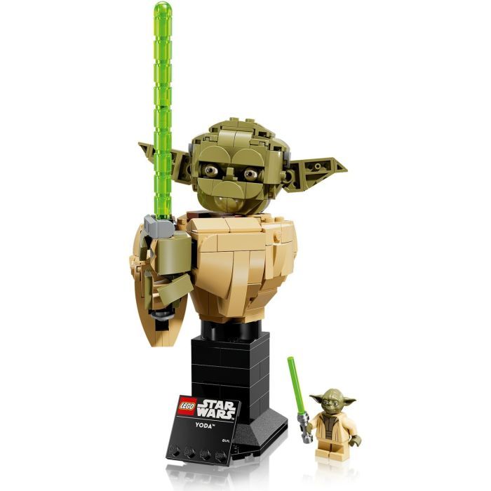 Конструктор LEGO Star Wars Бюст Йоды (75438) изображение 6