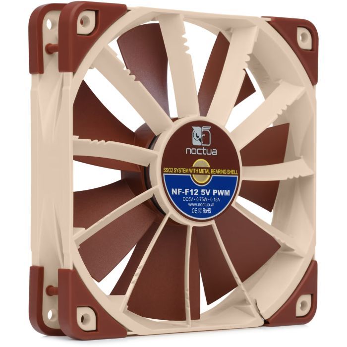 Кулер до корпусу Noctua NF-F12 5V PWM зображення 2