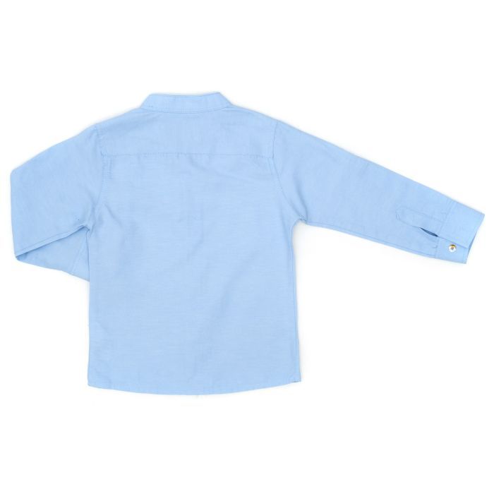 Рубашка детская Breeze с длинным рукавом (G-456-98B-blue) изображение 2