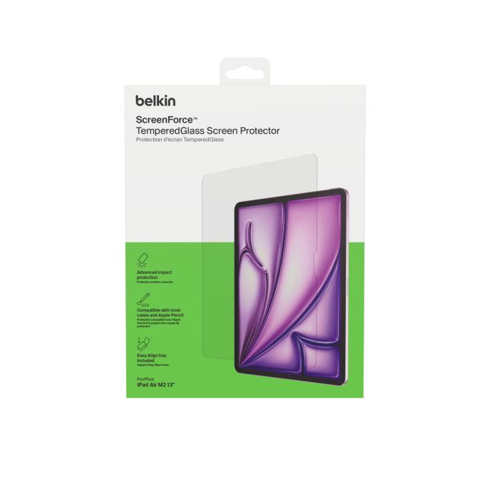 Стекло защитное Belkin TemperedGlass iPad Air 13 (2024 M2/2025 M3) (OVI008HQ) изображение 15
