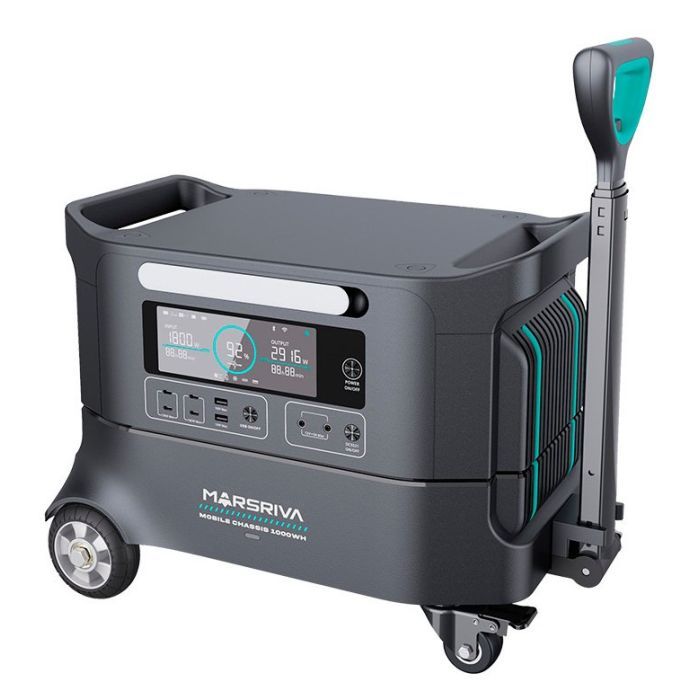 Додаткова батарея для зарядної станції Marsriva HES 2200W 1037Wh LiFePO4 (H1060_MARSRIVA) зображення 4