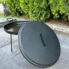 Сковорода с диска Metalzavod Фрея 50см з кришкою (SDR-50K) изображение 3