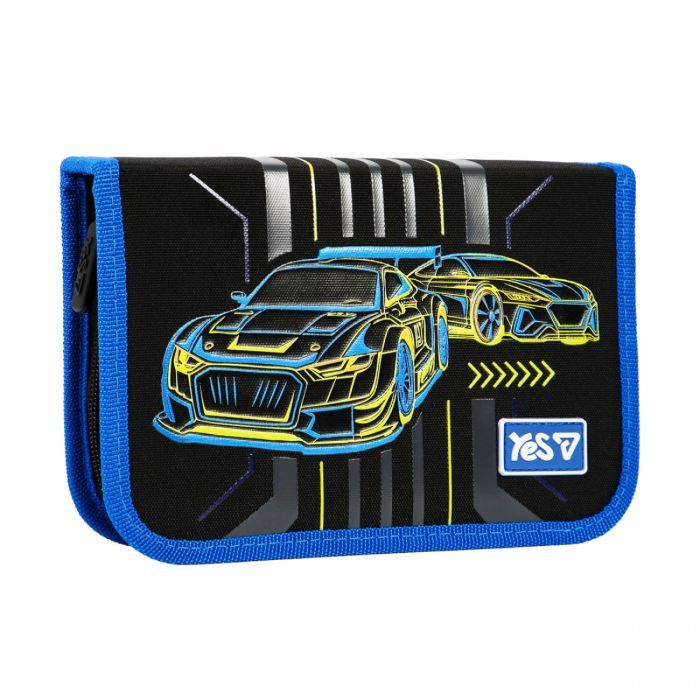 Пенал Yes твердий одинарний з клапаном Rally HP-03 (533736) изображение 2