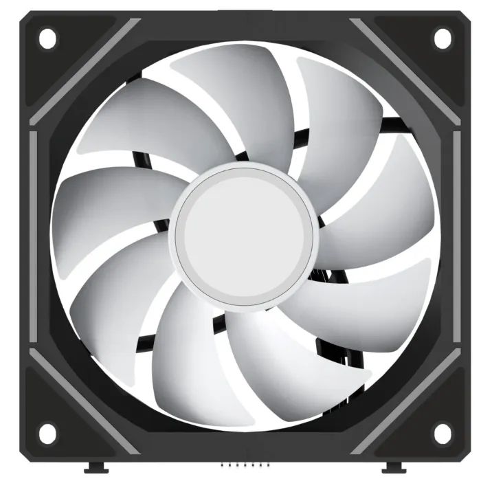 Кулер до корпусу OCYPUS GAMMA F12 UNI ARGB чорний (GAMMA-F12-BK1AM00U-GL) зображення 4