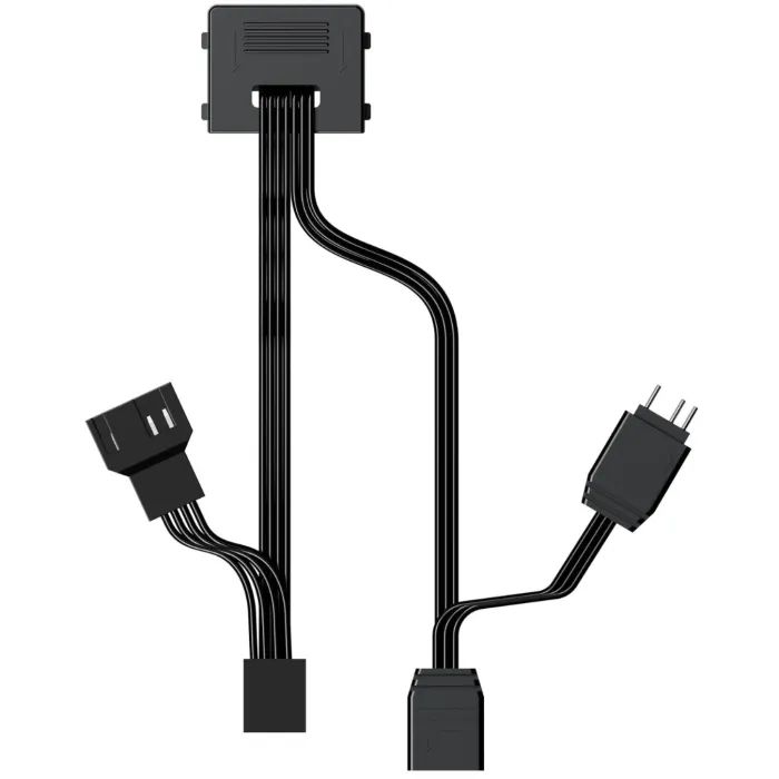 Кулер до корпусу OCYPUS GAMMA F12 UNI ARGB чорний (GAMMA-F12-BK1AM00U-GL) зображення 7