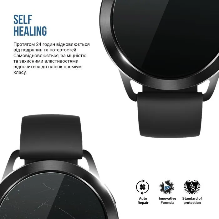 Плівка захисна Armorstandart Matte hydrogel Xiaomi Watch S3 6 pcs (ARM92137) зображення 3