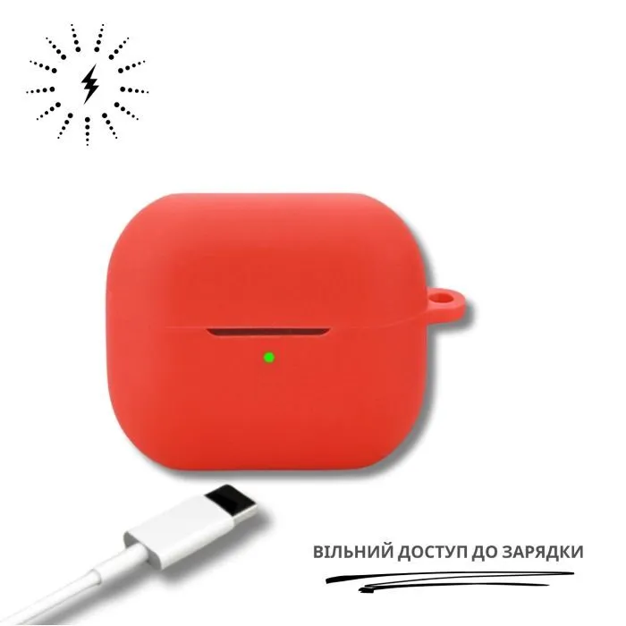 Чохол для навушників BeCover Silicon для Samsung Galaxy Buds 3 Red (715114) зображення 3