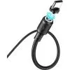 Дата кабель USB 2.0 AM to USB-C 1.0m 3A magnetic X52 black HOCO (6931474735546) изображение 4