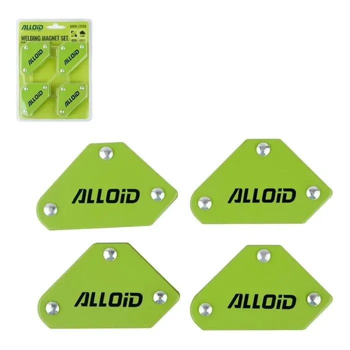 Магнит для сварки Alloid 4кг, 4шт, треугольник (MWH-13104)